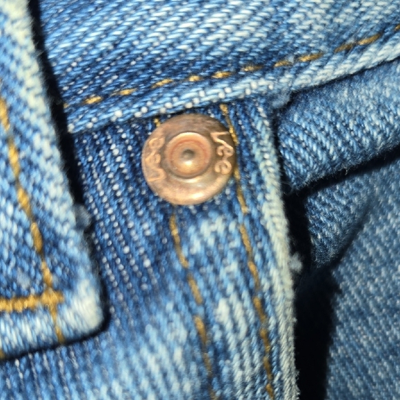 LEE MR TRUE VINTAGE 1960-70 Denim Jeans SOFT DURABLE 11 MED =8 WOM COMFY HTF - Picture 8 of 17